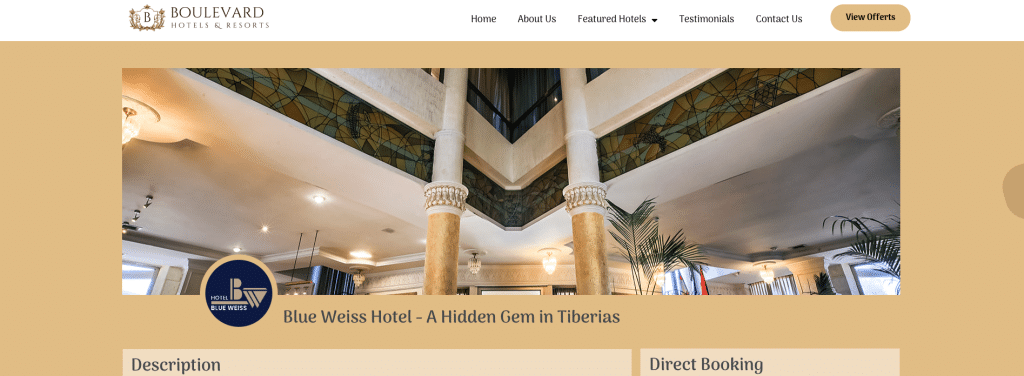 blue wiess hotel join boulevard hotels